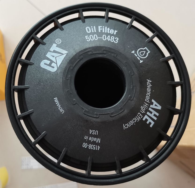 Aangepaste graafmachine-oliefilteronderdelen 500-0483 voor bouwmachines