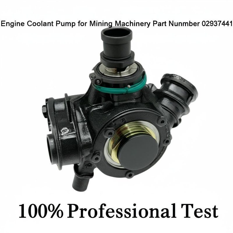 Top-motor koelmiddelpomp voor mijnmachines onderdeel nummer 02937441 100% professionele test